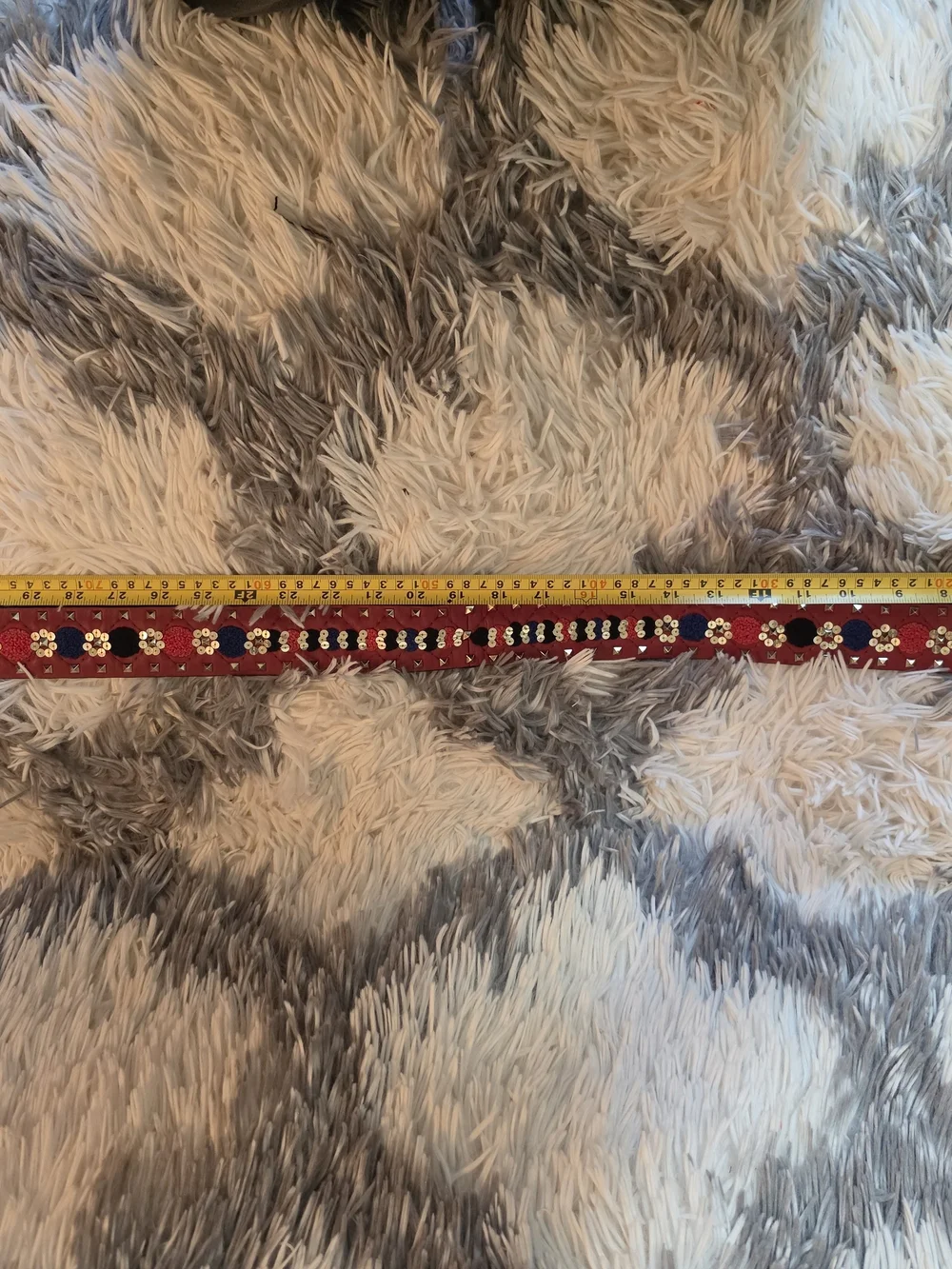 Pre Owned VALENTINO GARAVANI studed Bag Strap